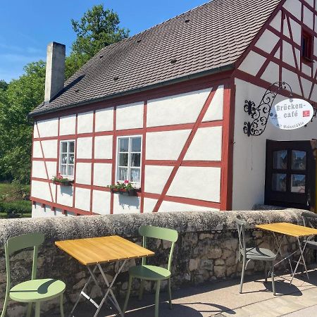 Appartement Burgblick Harburg  Buitenkant foto