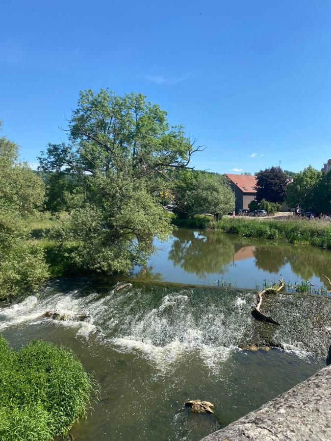 Appartement Burgblick Harburg  Buitenkant foto